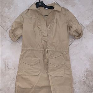 J. Crew button up shirt dress